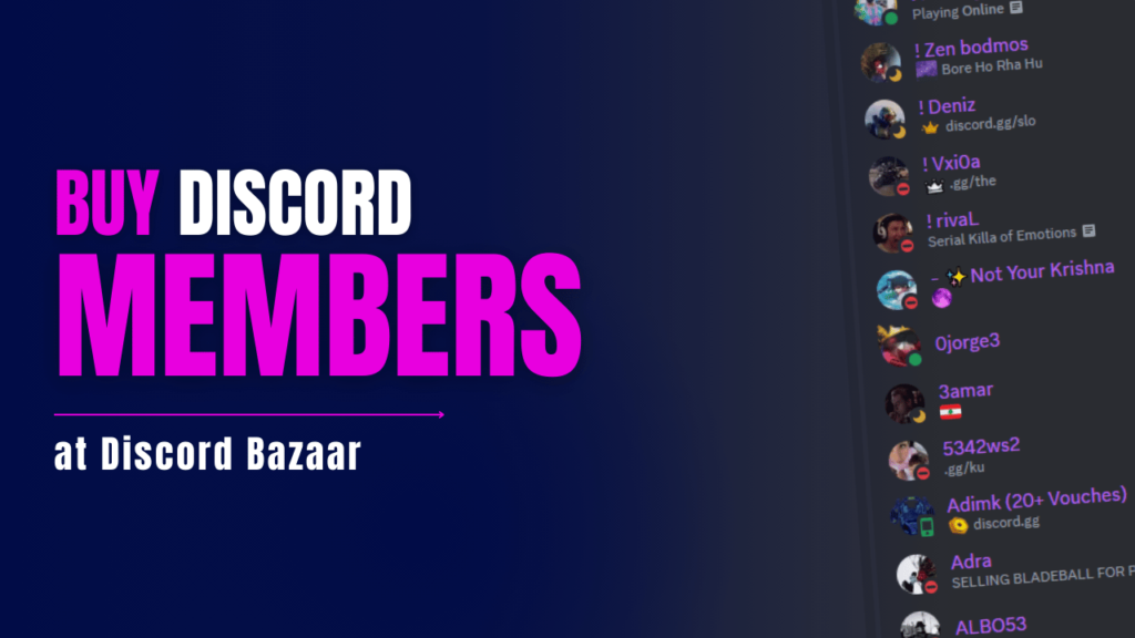 Buy Discord Members