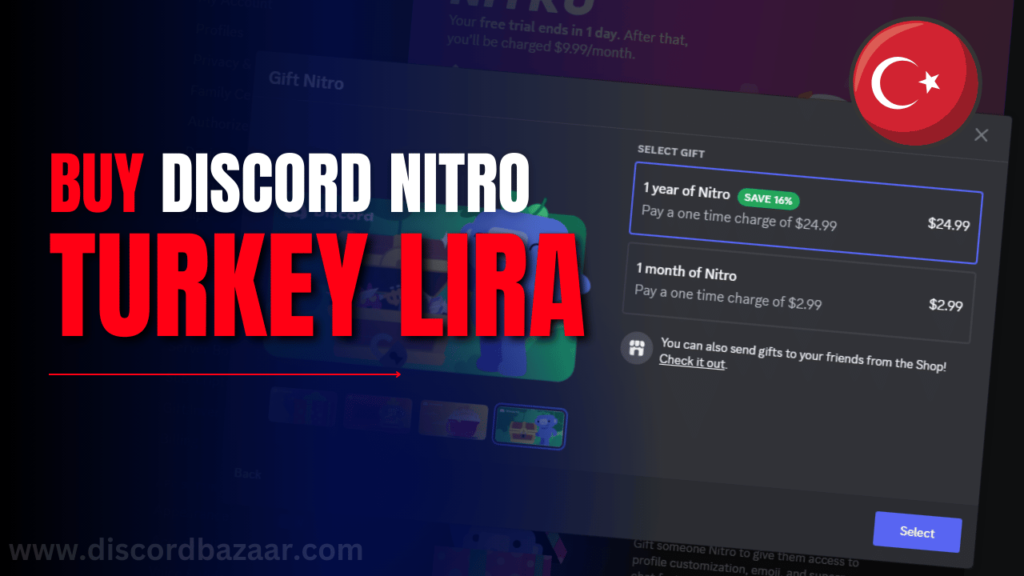 Buy Discord Nitro Turkey