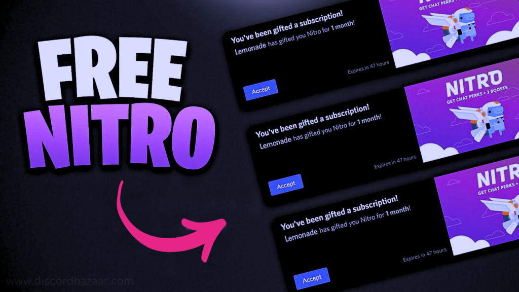 how to get discord nitro for free