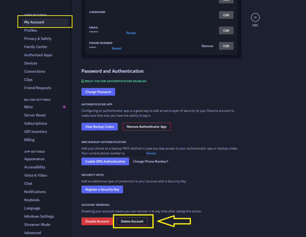 Delete Your Discord Account Permanently